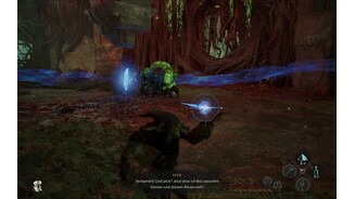 Ein Kompass hilft euch dabei, den Quarz zu lokalisieren. Die Nadel zeigt stets an, wo sich grob noch einer der wertvollen Edelsteine auf der Map versteckt.