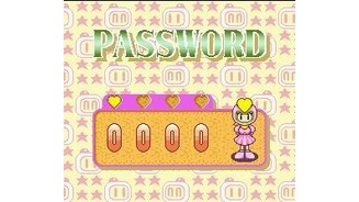 Password screen: insert 4 numbers and continue your journey.