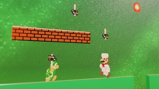 Super Mario OdysseyIn Luncheon Kingdom gibt es auch 2D-Abschnitte.