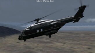 Take On HelicoptersFür jedes der drei Hubschraubermodelle gibt’s zahlreiche Sonderlackierungen, zum Beispiel die der Marine One des Präsidenten der USA.