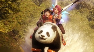 Tekken 3D Prime EditionIm beigelegten Animationsfilm gibt es unter anderem einen wilden Panda-Ritt.