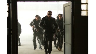 The Expendables 2Van Damme ist der düstere Widersacher der Truppe und plant doch glatt den Bau einer nuklearen Waffe.