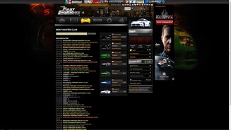 The Fast and The Furious: Fan Immersion GameDer Straßentreff: Es gibt tatsächlich Spieler, die über 180.000 Respect eingefahren haben. Wir hatten schon nach 292 keine Lust mehr.