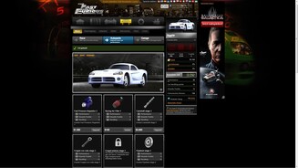The Fast and The Furious: Fan Immersion GameDurch simplen Autoteilekauf motzen wir unseren Standardwagen auf, um automatisch das nächste Rennen zu gewinnen.