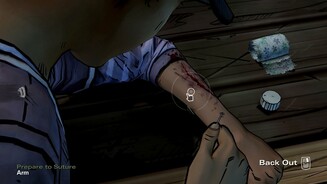 The Walking Dead: Season 2Hin und wieder müssen wir kleine Geschicklichkeitsaufgaben erfüllen.