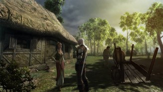 The Witcher: Rise of the White WolfHexer Geralt ist nicht nur auf der Jagd nach Monstern …