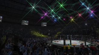 UFC Undisputed 3Die Halle tobt: Die Animationen der Zuschauer sind super, genau wie die Soundkulisse.