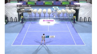 Virtua Tennis 4In launigen Übungseinheiten trainieren wir unsere Spielerwerte.
