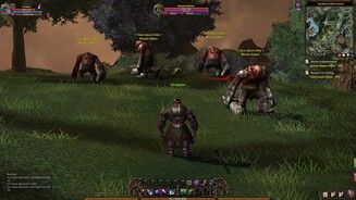WarbaneDie hohe Monsterdichte macht aus dem Durchstreifen der Spielwelt keinen Spaziergang.