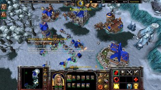 Warcraft 3: ReforgedDie acht Story-Kampagnen sind wegen des erstklassigen Missionsdesigns immer noch hervorragend. Hier befreien wir eine Zwergenbasis in Nordend.