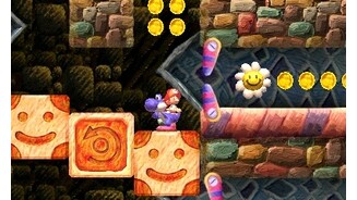 Yoshis New IslandKleine Rätsel erwarten uns im Spiel.