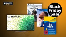 Amazon – Black-Friday-Start: Rund 300 Spiele im Angebot, günstige 4K-TVs [Anzeige]