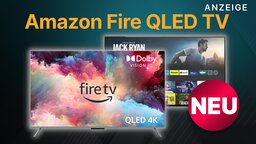 Neuer Amazon Fire TV: QLED 4K Smart TV schon vor Release bis zu 33% günstiger im Angebot
