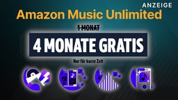 Amazon Music Unlimited: Jetzt 4 Monate kostenlos sichern im Prime Day Angebot