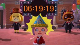 Silvester nur am 31. Dezember in Animal Crossing: Holt euch Hüte + den Leuchtstab