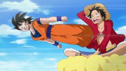 Dragon Ball x One Piece - Offizielle Dragon Ball-Website teilt Crossover-Zeichnung von Toriyama + Oda