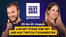 Find Your Next Game zur gamescom 2024 - Das komplette Programm und Artikel auf einen Blick