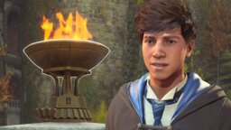 Hogwarts Legacy: So löst ihr das Brückenrätsel mit den Feuerschalen
