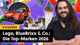 Die besten Klemmbausteine 2026: Lego, BlueBrixx + Co. im Vergleich