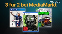 3 für 2: Spiele für PS4, PS5 und Xbox jetzt im Angebot bei MediaMarkt