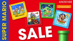 Nintendo eShop: Großer Super Mario-Sale gestartet! Jetzt bei Mario-Hits sparen!