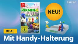 Exklusiv für Nintendo Switch: Bestellt jetzt Pikmin 4 vor und sichert euch eine Handy-Halterung