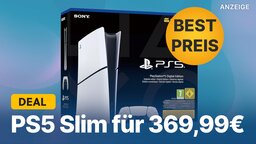 PS5 Slim für 369,99€ bei Amazon: Schnappt euch die Konsole jetzt günstig wie nie im Angebot!