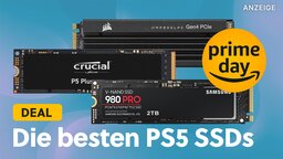 PS5 SSDs am Prime Day kaufen: Holt euch Speichererweiterungen zu unfassbar guten Preisen
