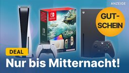 Letzte Chance: PS5, Xbox Series X und Switch nur noch heute günstig im Gutschein-Angebot