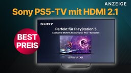 Sony Gaming-TV: 65 Zoll 4K-Fernseher mit 120 Hz zum Bestpreis bei Saturn