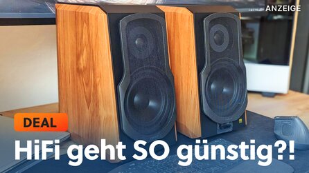 Ich hätte nie gedacht, dass gute HiFi-Lautsprecher so günstig sein können: Audiophiler Studio-Sound zum absoluten Knallerpreis!