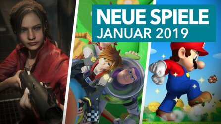 15 neue Konsolenspiele im Januar 2019 - Release-Vorschau für PS4, Xbox One + Nintendo Switch