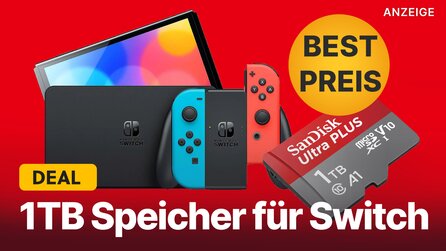 1TB Switch-Speicherkarte zum besten Preis aller Zeiten: Riesige microSD nur noch kurze Zeit im Angebot abstauben!