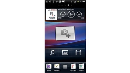 Xperia Play Interface