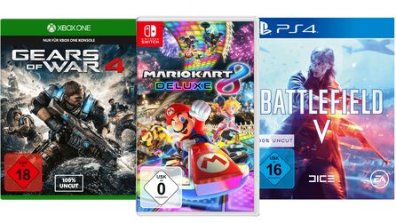 Letzte Chance: 3 Spiele (Xbox One, PS4, Switch) für 49, 79 oder 111€ - Angebote bei MediaMarkt, Saturn und Amazon [Anzeige]