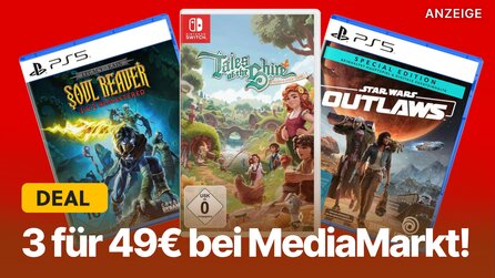 Spiele-Sale bei MediaMarkt: 3 für 49€ mit PS5- + Switch-Hits an diesem Wochenende!