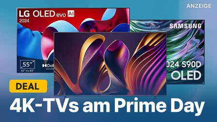 4K-Fernseher am 2. Amazon Prime Day: OLED, QLED, Mini-LED – Das könnten die besten TV-Angebote werden!