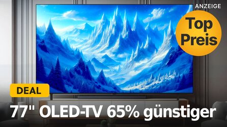 77 Zoll OLED-TV im Amazon-Angebot: Jetzt 65% Rabatt auf diesen gewaltigen 4K-Fernseher mit Top-Gaming-Performance sichern!