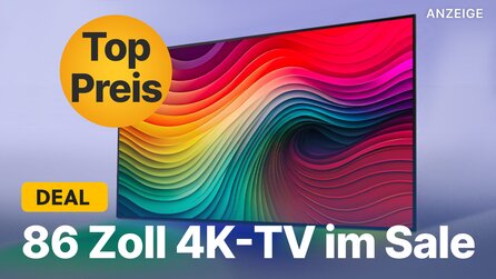 86 Zoll 4K-Fernseher im Black Friday Vorab-Angebot: Riesigen NanoCell-TV jetzt 1500€ günstiger abstauben!