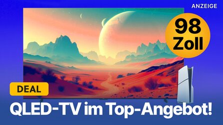 98 Zoll QLED 4K-Fernseher: Amazon verkauft den perfekten PS5-TV jetzt zum besten Preis aller Zeiten!