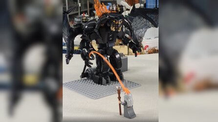 LEGO-Bastler baut Motor an den Balrog, damit er Gandalf am laufenden Band verdrischt - und das wird mich verfolgen, wenn ich wieder Herr der Ringe schaue