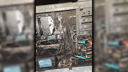 Spieler brennt der PC von innen aus, alle Kabel sind geschmolzen - und das nur, weil an einem Bauteil gespart wurde