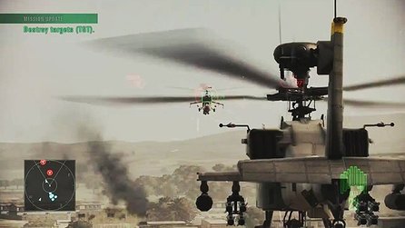 Ace Combat: Assault Horizon - 10-minütiges Gameplay-Video mit dem Apache