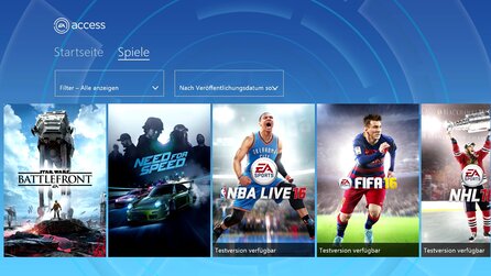 EA Access - Keine Trials-Angebote bei kostenloser Probe-Aktion