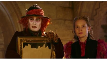 Alice im Wunderland 2 - Super-Bowl-Trailer mit Mia Wasikowska und Johnny Depp