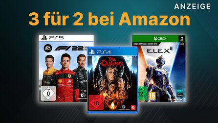 3 für 2: Spiele für PS4, PS5 + Xbox günstig kaufen bei Amazon