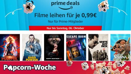 Letzte Chance – Amazon Popcorn-Woche: Filme leihen für 0,99€ und mehr [Anzeige]