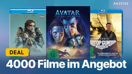 Teaserbild für 4000 Filme im Angebot: Blockbuster von Dune bis Avatar auf Blu-ray + DVD im Amazon-Sale
