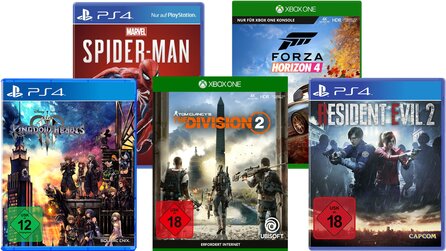 5 Spiele für PS4 oder Xbox One kaufen, 3 bezahlen - Frühlings-Angebote bei Amazon [Anzeige]