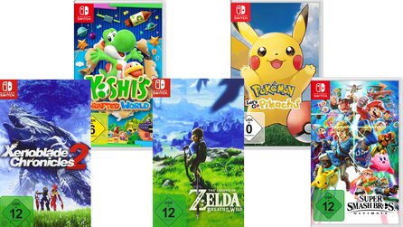 5 Spiele für Nintendo Switch für 100 oder 150€ - Angebot bei Amazon [Anzeige]